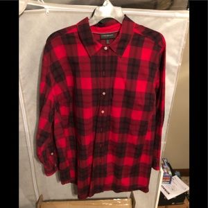 Lane Bryant Button Down Top NWOT